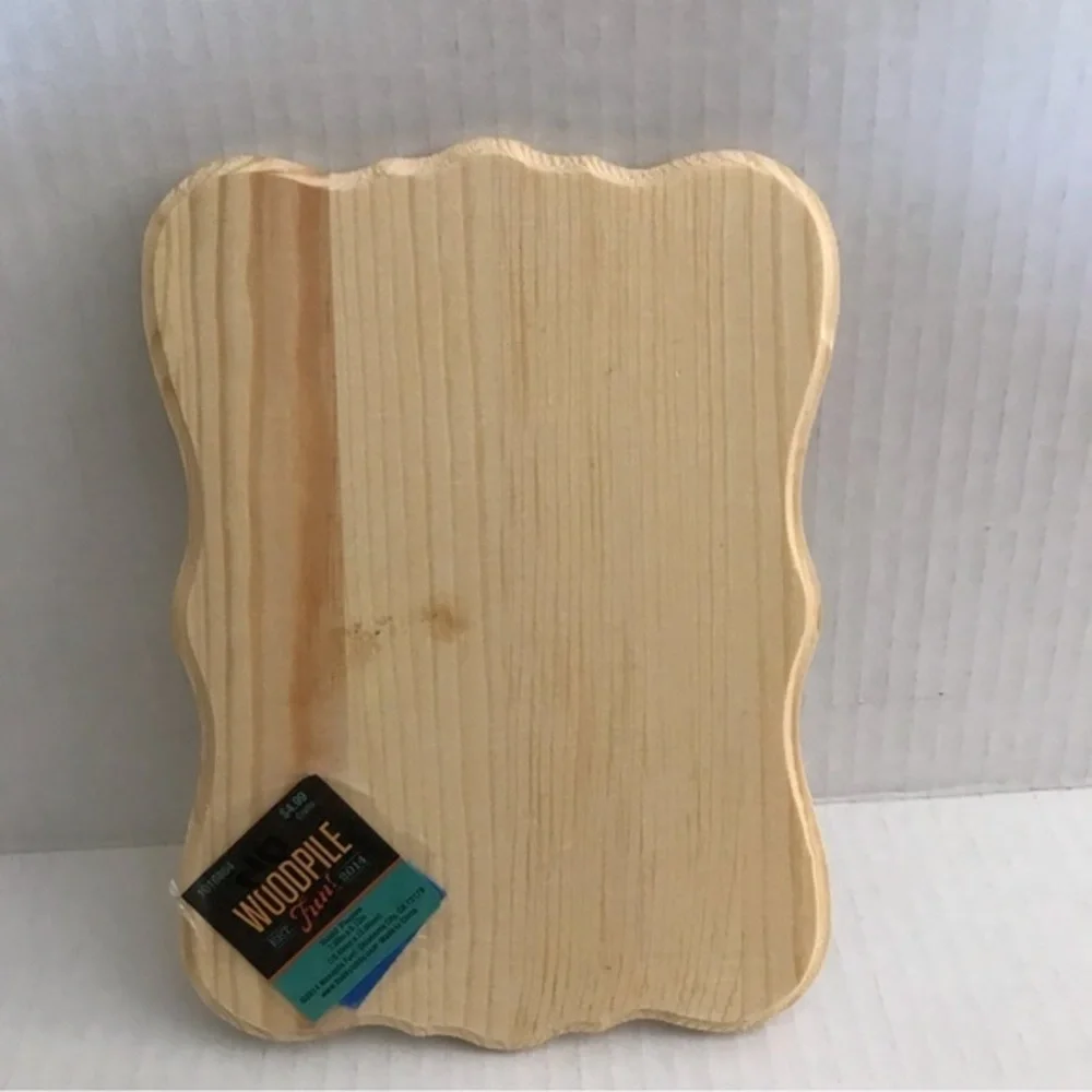 NWT‎ Craft Wood  4 Piece Plaques - Picture 8 of 10